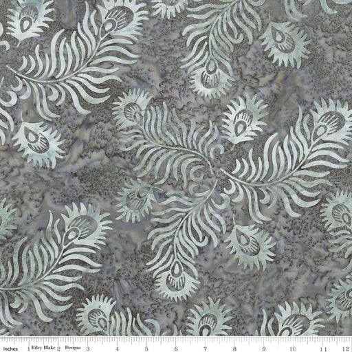 Batiks Gray & Golden Arabella Powdered Pearl