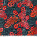 Batiks Gray & Golden Arabella Black Cherry Chutney