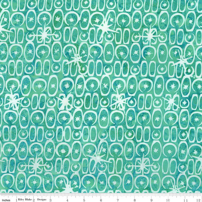 Batiks Starburst Groove Coastal Shimmer