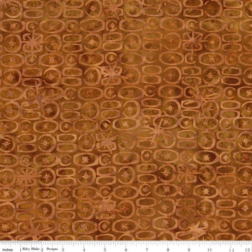 Batiks Starburst Groove Creamy Caramel