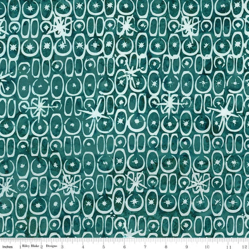 Batiks Starburst Groove Tropical Rain