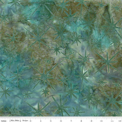 Batiks Starburst Groove Spilled Tea