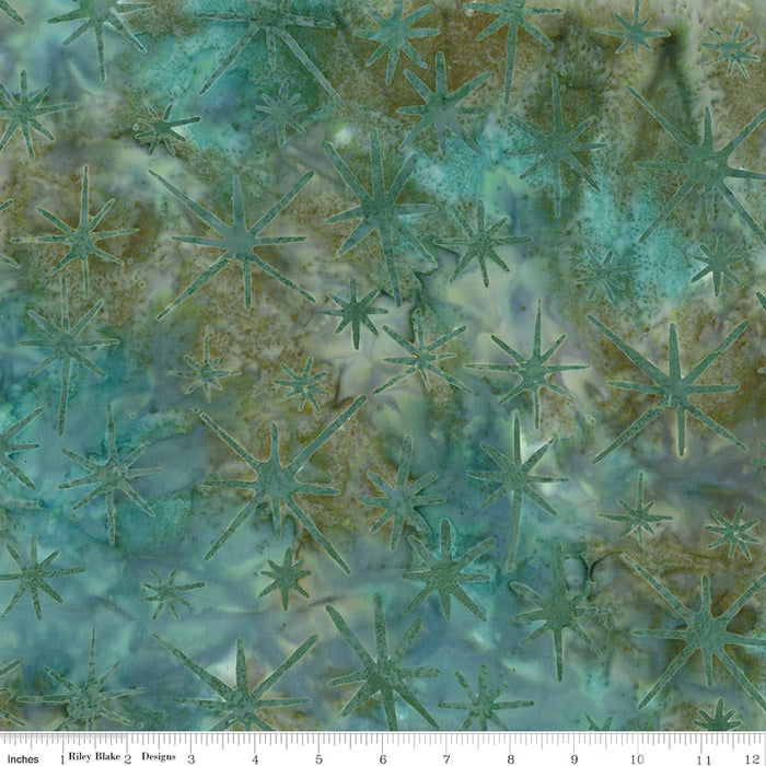 Batiks Starburst Groove Spilled Tea