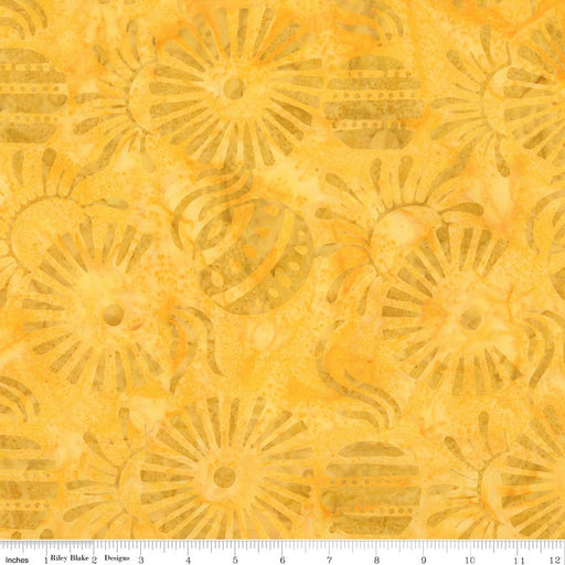 Batiks Starburst Groove Sunshine