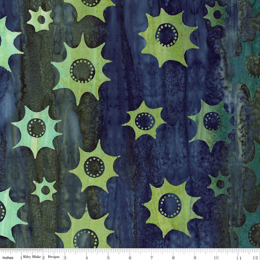 Batiks Starburst Groove Peacock
