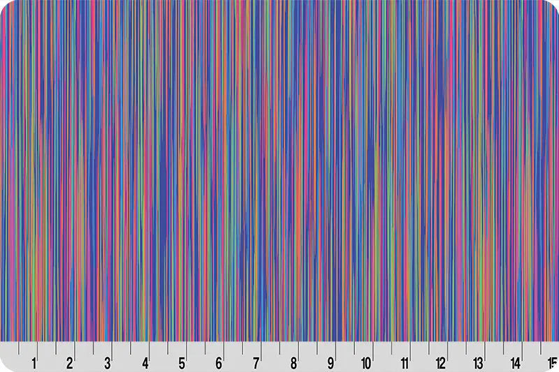 Barely Basics Melange Quilting Cuddle Rainbow Fabric Per Yard