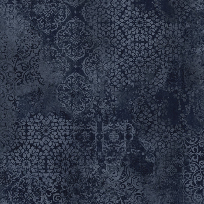 Barely Basics Stone Wash Quilting Cuddle Navy Fabric Per Yard