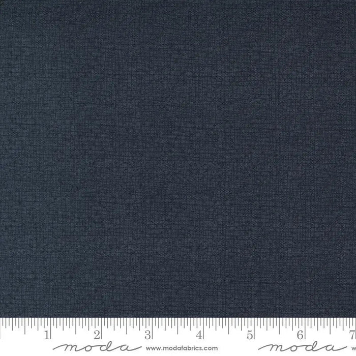 Black Thatched Soft Black Cotton Wideback Fabric Per Yard