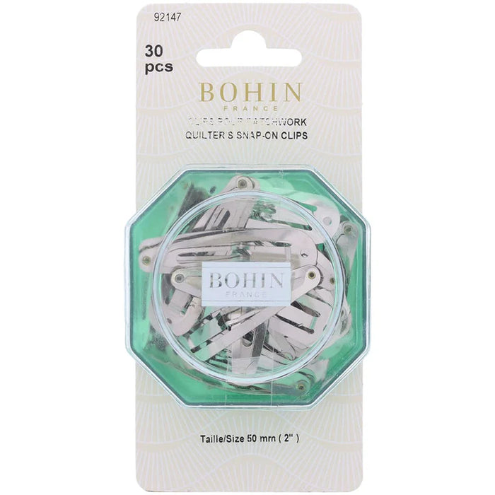 Bohin France Quilter's Snap-On Clips