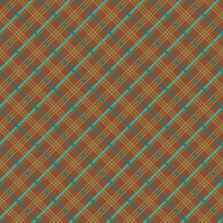 RB Plaid Brown Harvest