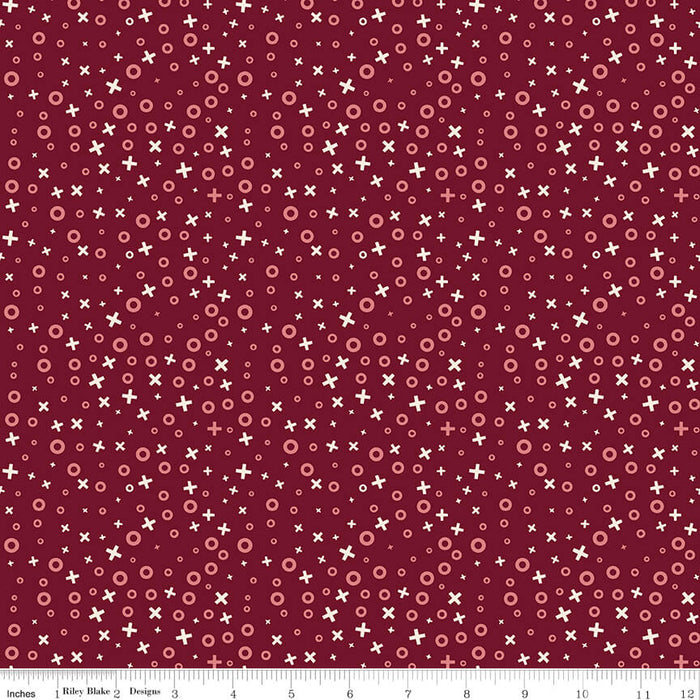 Love You Always - XOs - Burgundy