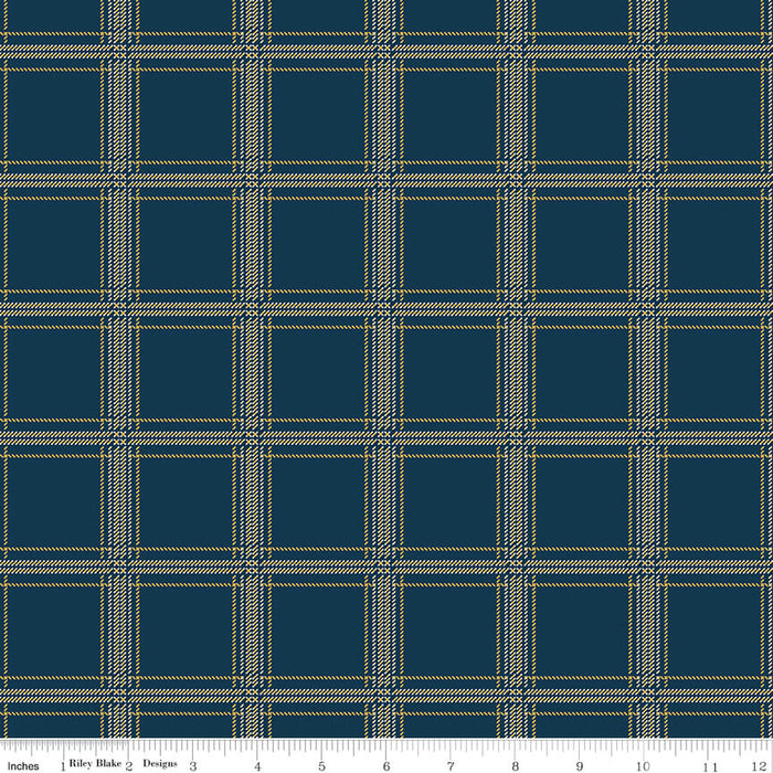 Plaid-Venture Club - Hunter - Navy