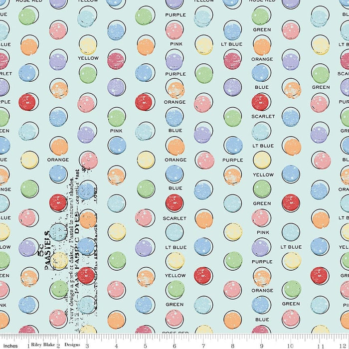 Egg Hunt Egg Dye Dots Aqua