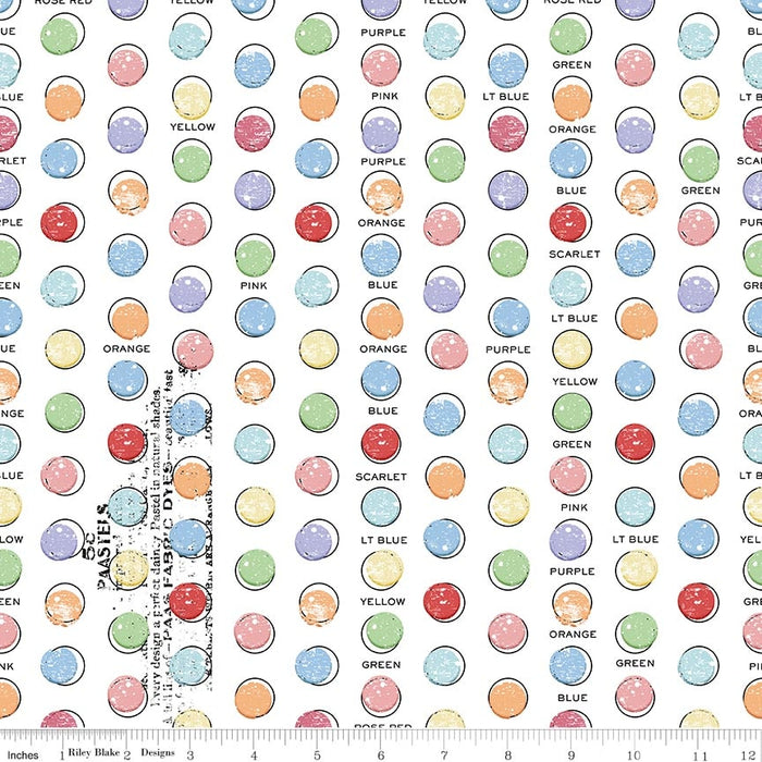 Egg Hunt Egg Dye Dots White