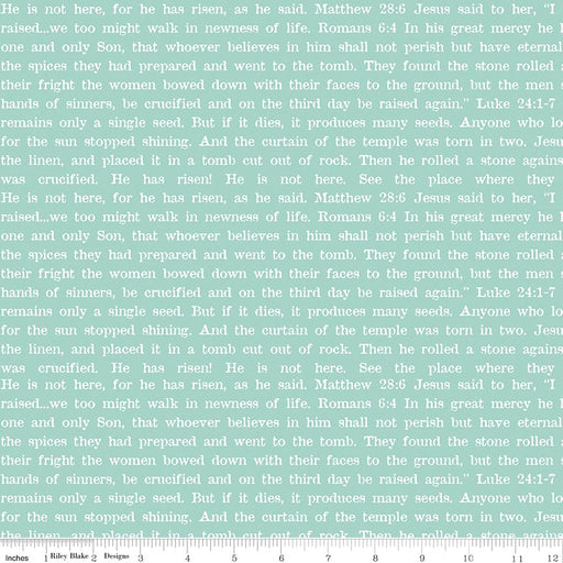 Egg Hunt Empty Tomb Text Aqua