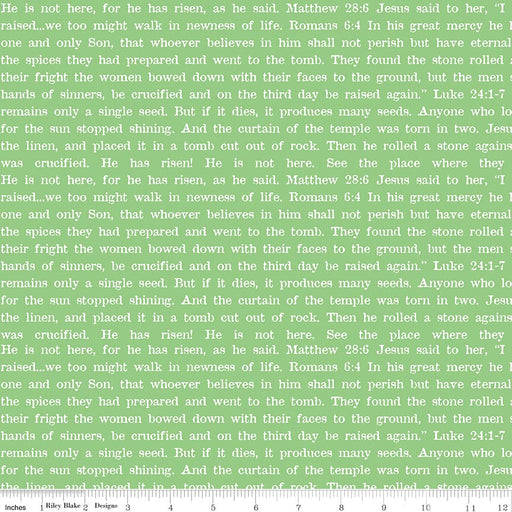 Egg Hunt Empty Tomb Text Green