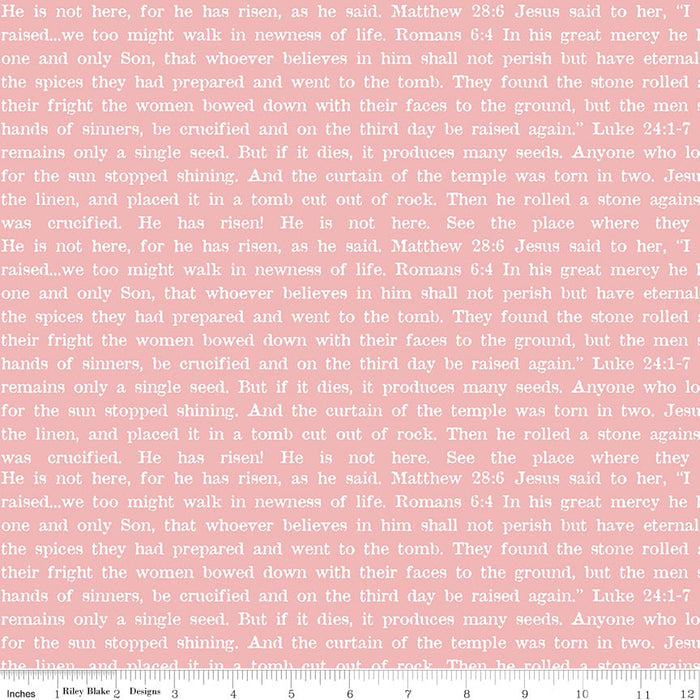 Egg Hunt Empty Tomb Text Pink