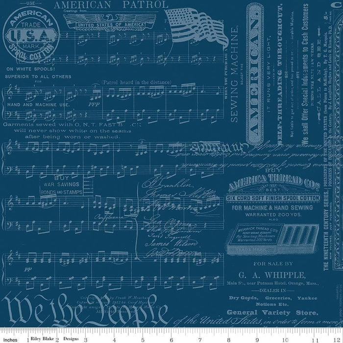 Sew America Blue 17345
