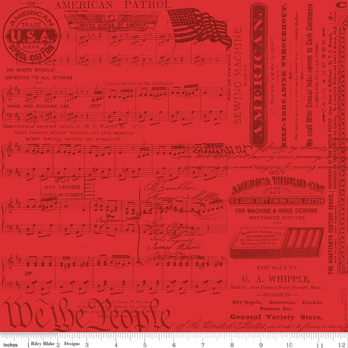Sew America Red 17345