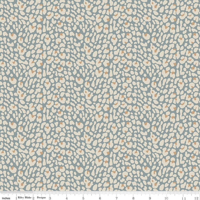Leo & Savannah Leopard Blue