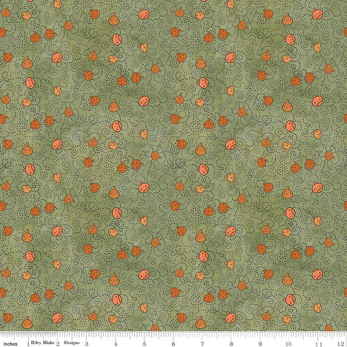 RB Spooky Pumpkins Green