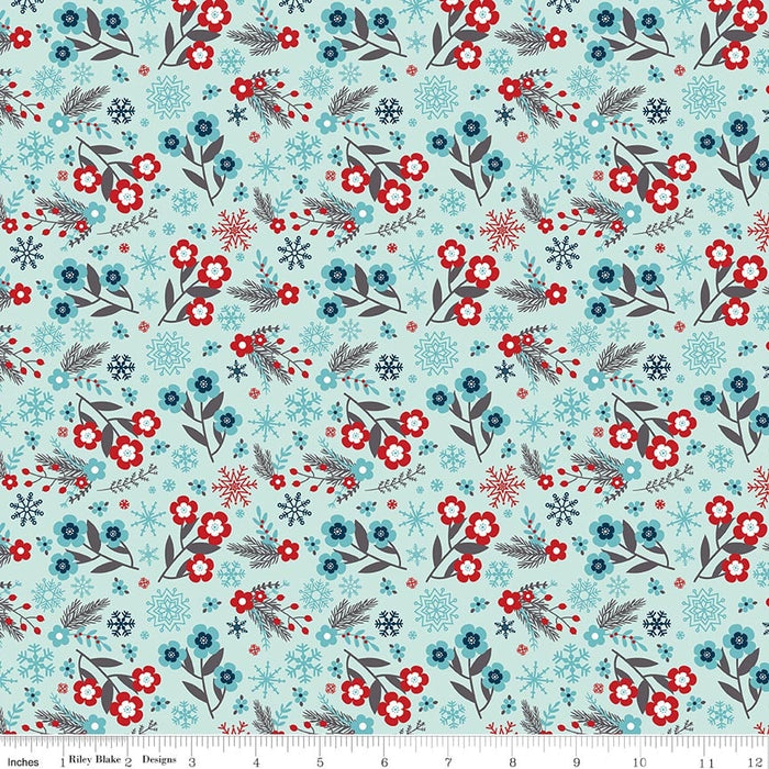 A Perfect Winter Flowers Powder