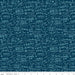 A Perfect Winter Text Navy
