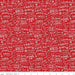 A Perfect Winter Text Red