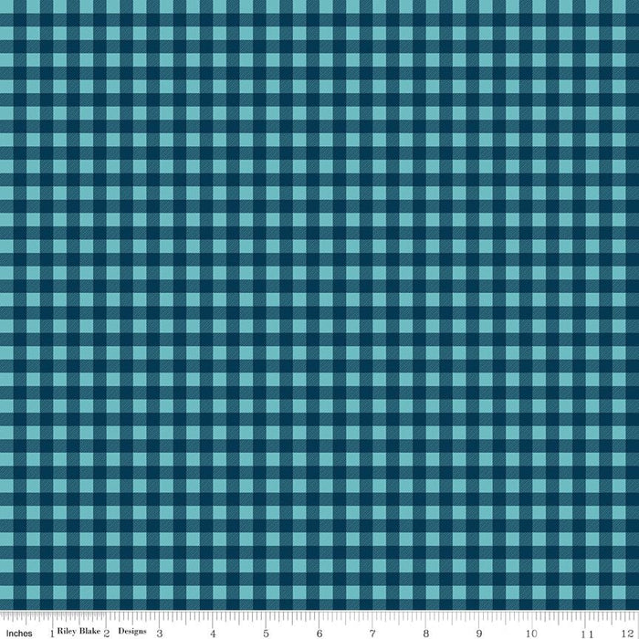 A Perfect Winter Plaid Navy