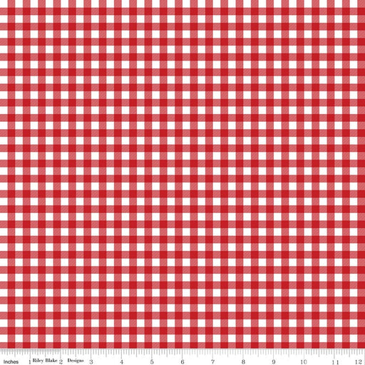 A Perfect Winter Plaid Red