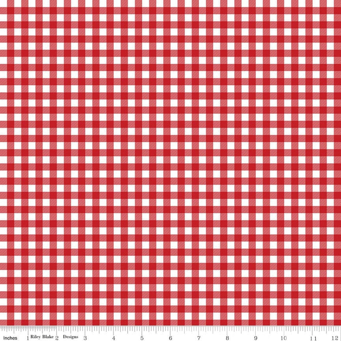 A Perfect Winter Plaid Red