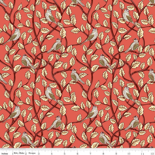 Tangled Garden Birds Sunset