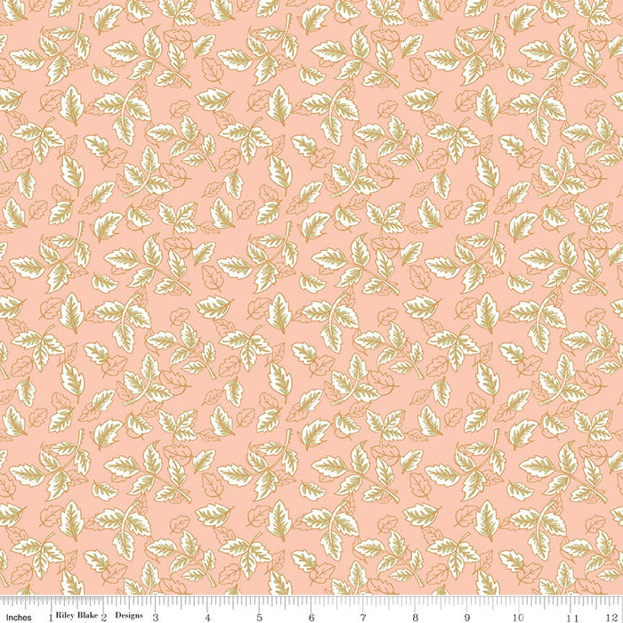 Tangled Garden Leaves Blush