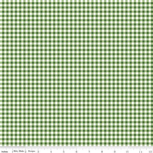 Little Ladybug Gingham Green
