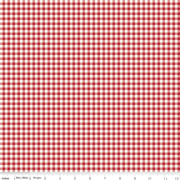 Little Ladybug Gingham Red