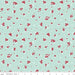 Little Ladybug Mini Flowers Blue