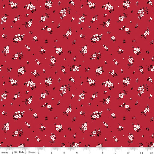 Little Ladybug Mini Flowers Red