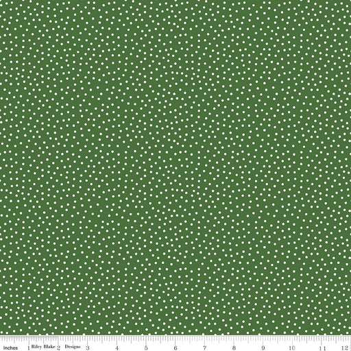 Little Ladybug Dots Green