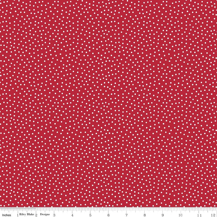 Little Ladybug Dots Red
