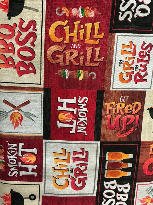MM Chill And Grill Patchwork Multi
