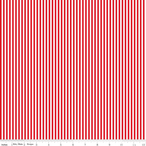 RB Stripe 1/8 Inch Color Red