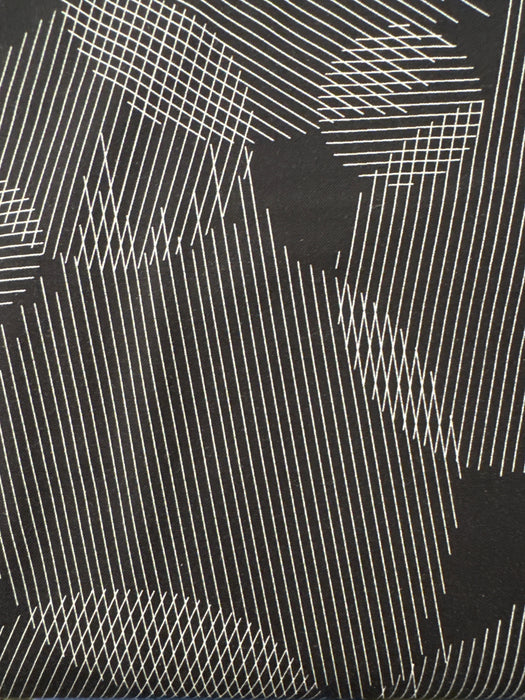 AN Ink Lined Circles Black