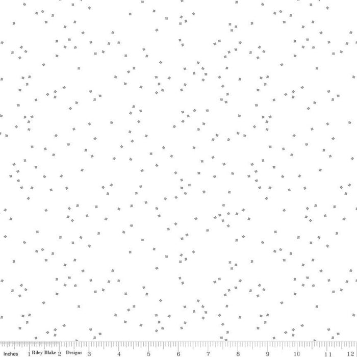 RB Blossoms On White Gray