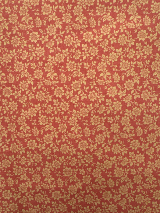 MO French General Bonheur De Jour Pink and Gold Floral