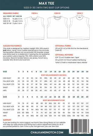 Max Printed Pattern