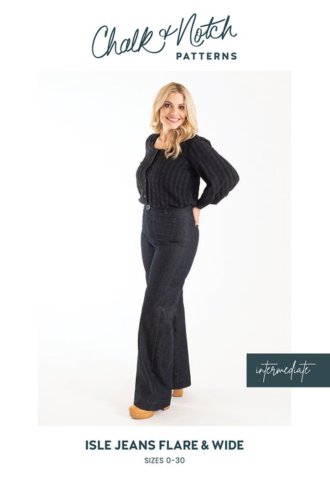 Chalk and Notch Isle Printed Pattern