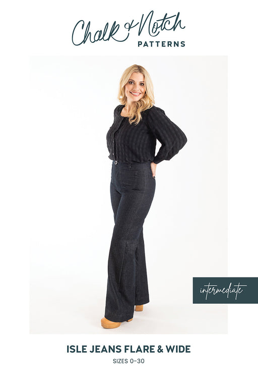 Chalk and Notch Isle Printed Pattern
