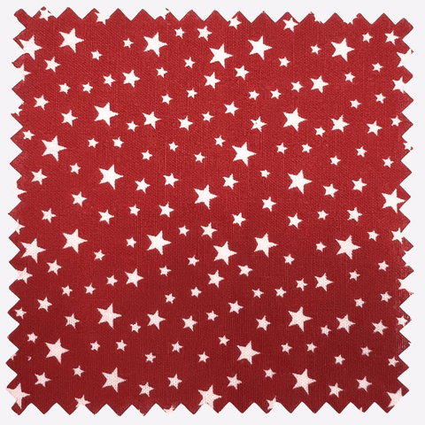 Patriotic Stars 108" Supreme Backings - White Stars on Red
