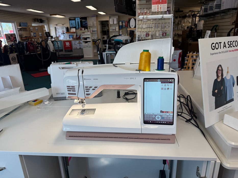 Husqvarna Viking Designer Epic 2 Sewing and Embroidery Machine - Preciously Loved