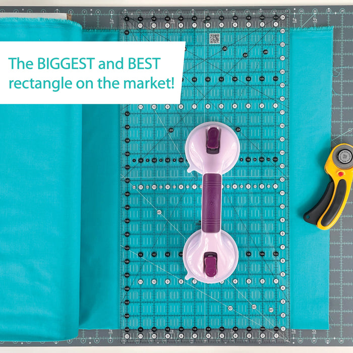 Creative Grids Quilt Ruler 12-1/2in x 24-1/2in